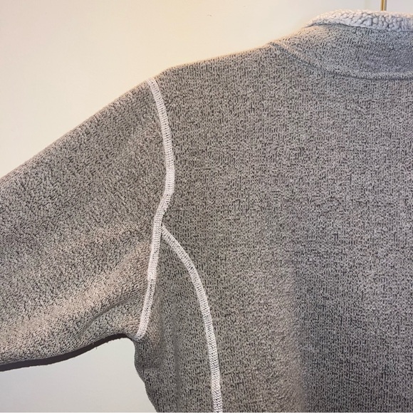 KÜHL Gray Sherpa Lined Quarter Zip Fleece Pullover Medium - Picture 9 of 15